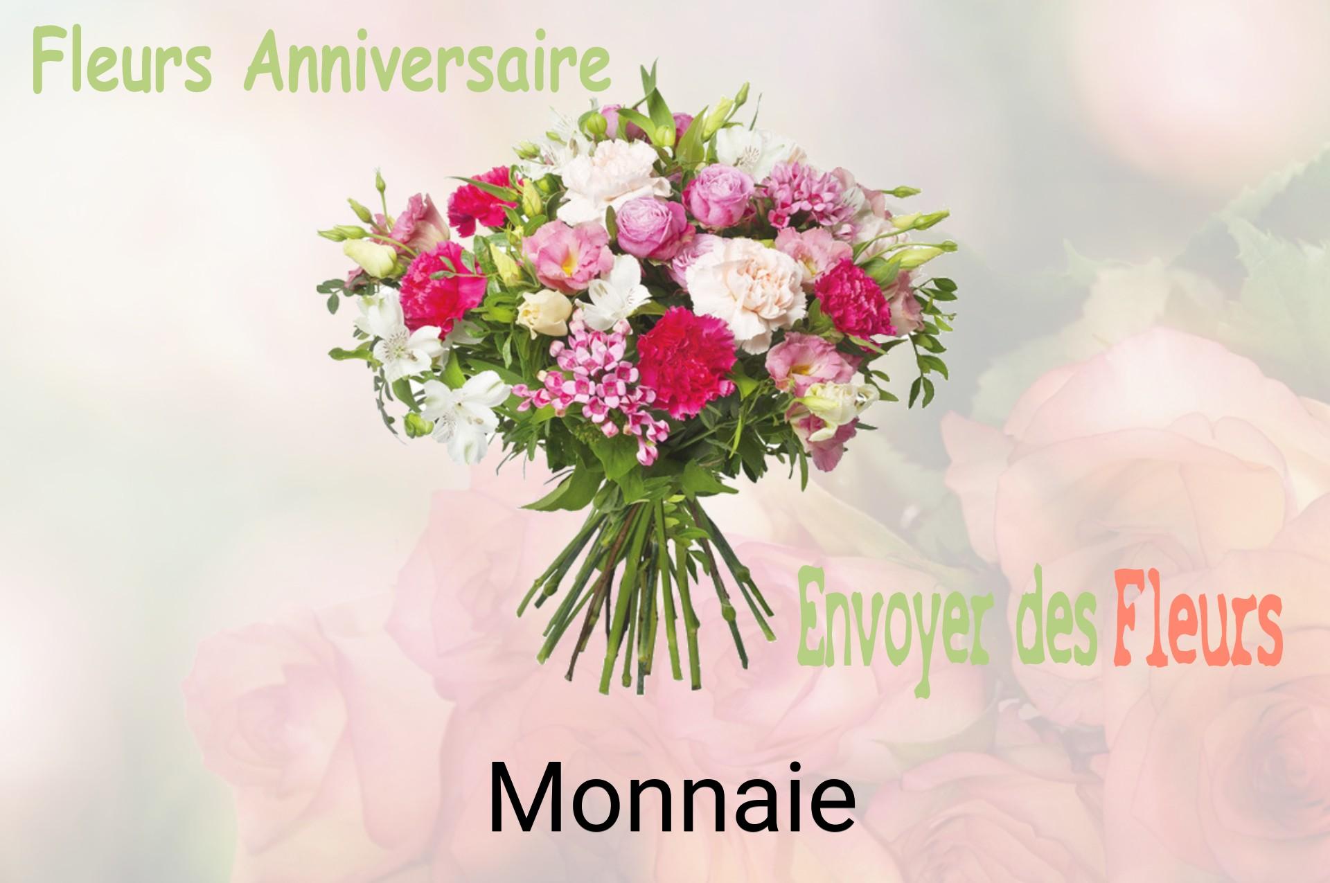 Bouquet de fleurs d’anniversaire livré à Monnaie